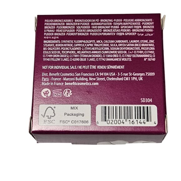 Benefit Hoola Original Bronzer 0.06 Oz Travel Purse Size Makeup - Picture 2 of 2